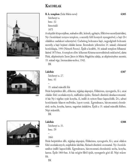 Kacorlak - Magyarország műemlékjegyzéke - Zala megye 2006 036old.jpg Kacorlak - Magyarország műemlékjegyzéke - Zala megye 2006 036old.jpg